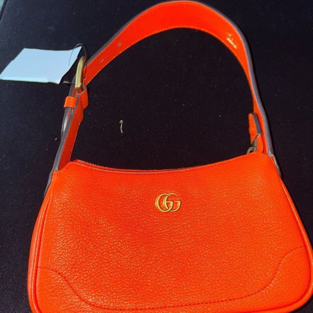 Brand new with box and dustbag Gucci Women's Orange Shoulder Bag - Picture 3 of 6